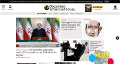 Desktop Screenshot of courrierinternational.com